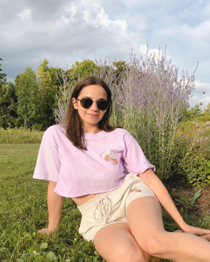 Forbidden Fruit - T-Shirt Crop Top