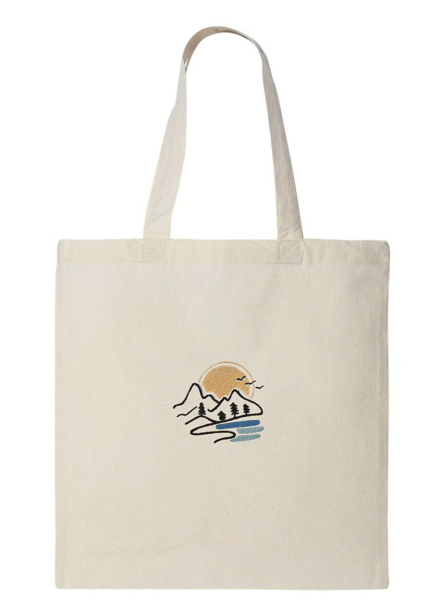 Sunset Mountains Tote Bag