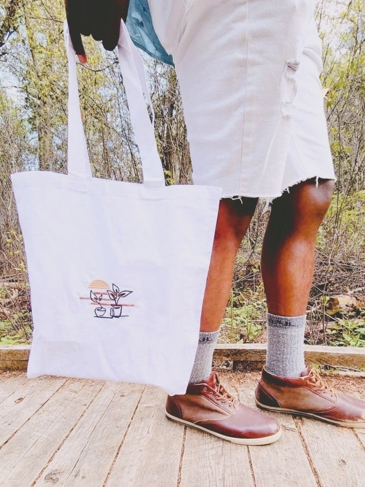 Potted Plants Tote Bag