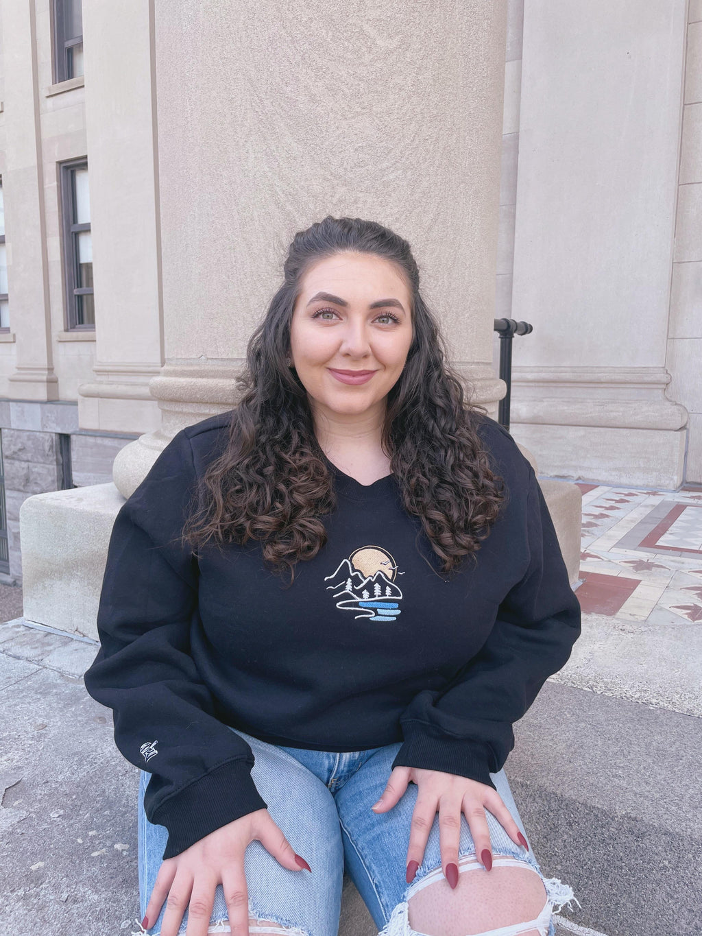 Sunset Mountains - Crewneck