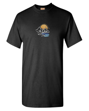 Sunset Mountains - Short Sleeve Shirt
